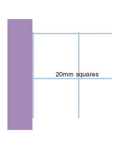 A4 exercise books purple 20mm squares
