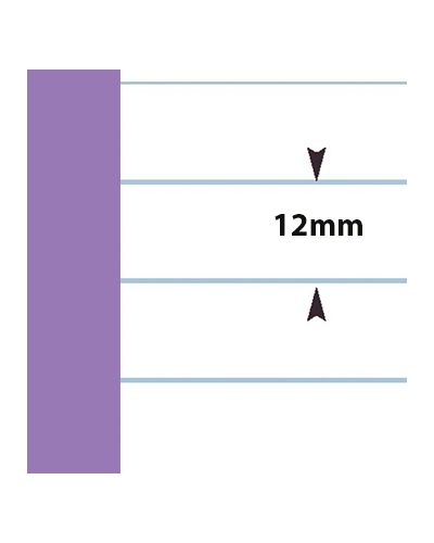 A4 exercise books purple 12mm lines
