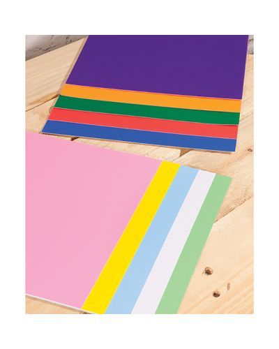 A4 coloured card packs