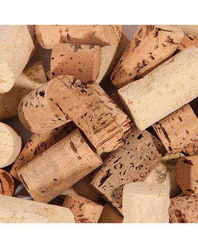 Assorted cork pieces