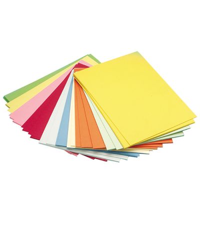 A3 assorted coloured cardboard
