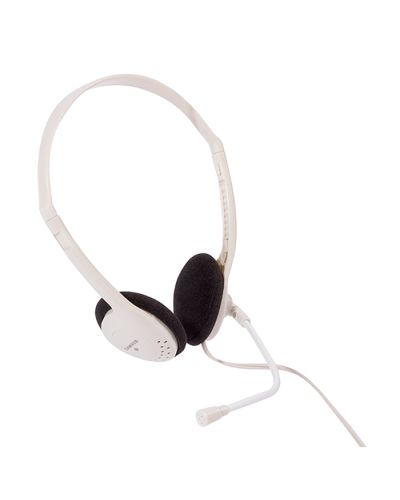 Budget stereo headphones with microphone