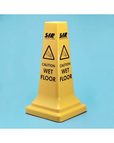 Wet floor safety cone