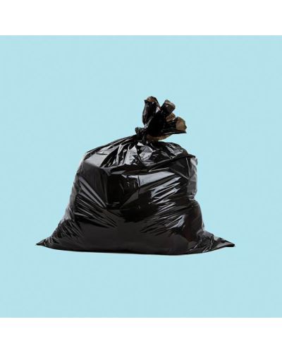 Medium duty black refuse sacks for wheelie bins