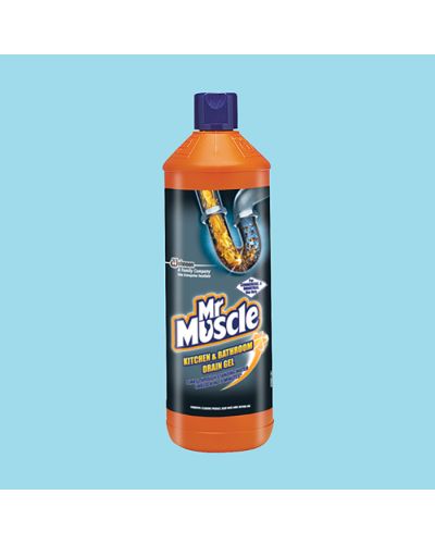 Mr Muscle kitchen and bathroom drain gel