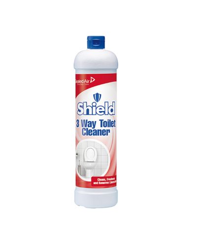 Shield 3-way toilet cleaner