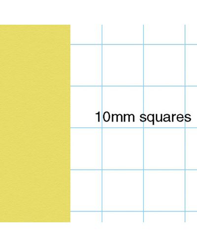 A4 exercise books yellow 10mm squares