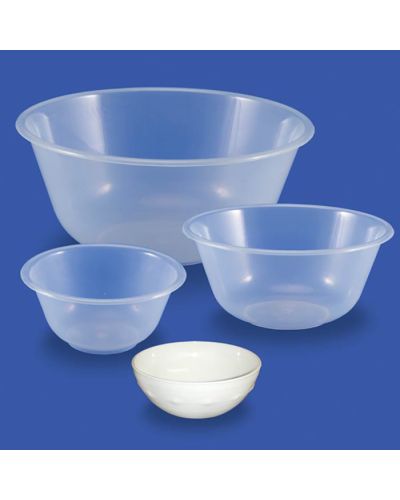 Plastic mixing bowls