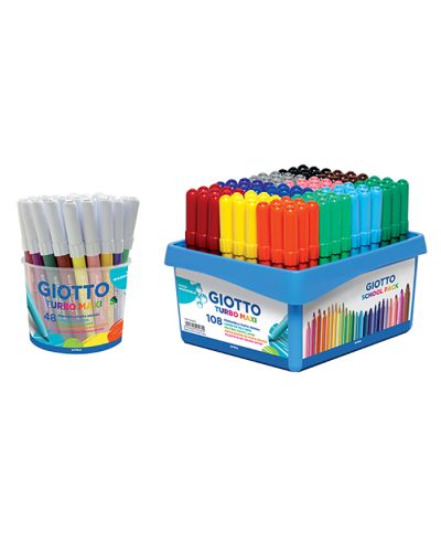 Giotto Turbo Maxi colouring pens