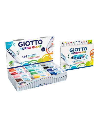 Giotto Turbo Giant colouring pens