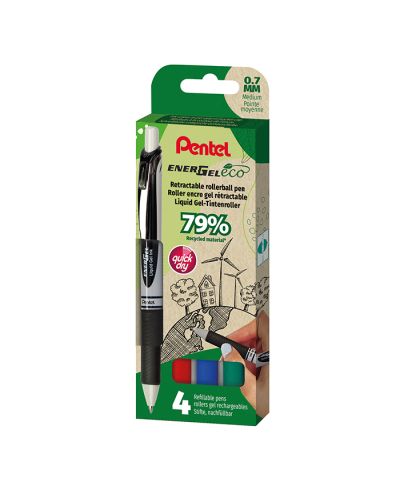 Pentel Energel XM Retract Eco gel pen