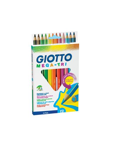 Giotto Mega Tri colouring pencils
