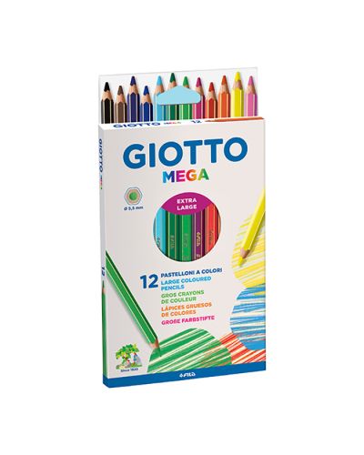 Giotto Mega colouring pencils