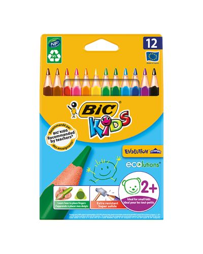 Bic Kids Evolution triangular colouring pencils