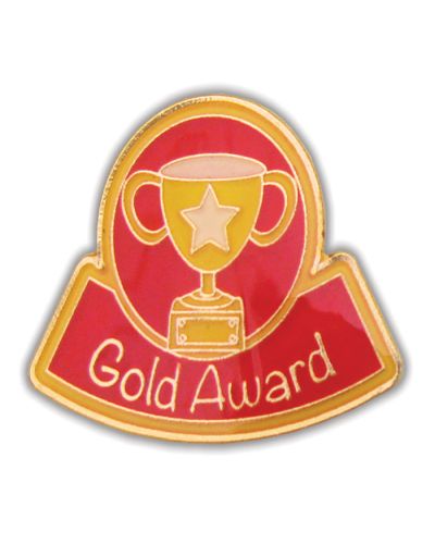 Enamel award badge