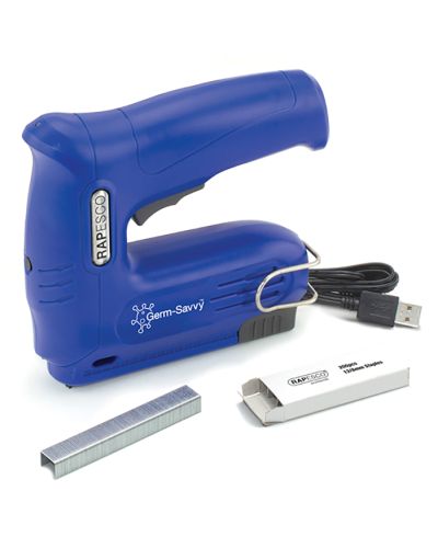 Rapesco Germ-Savvy staple gun T12-USB