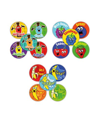 Scratch and sniff stickers