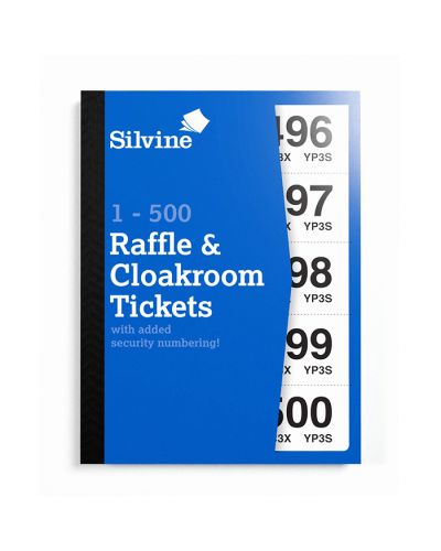 Raffle and cloakroom tickets