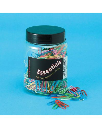 Multicoloured paperclips