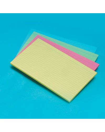 Card index cards 203 x 127mm