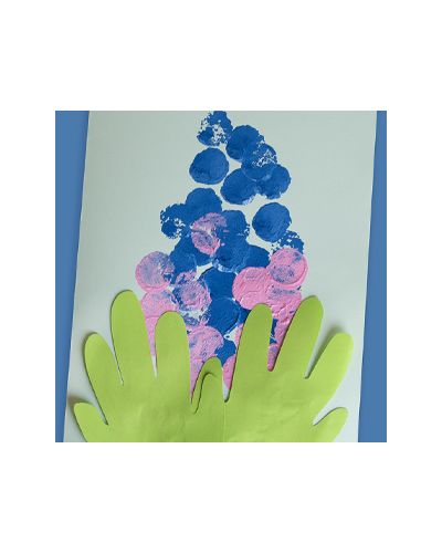 Hyacinth spring card