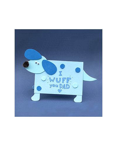 Waggy Tail Father's Day Card